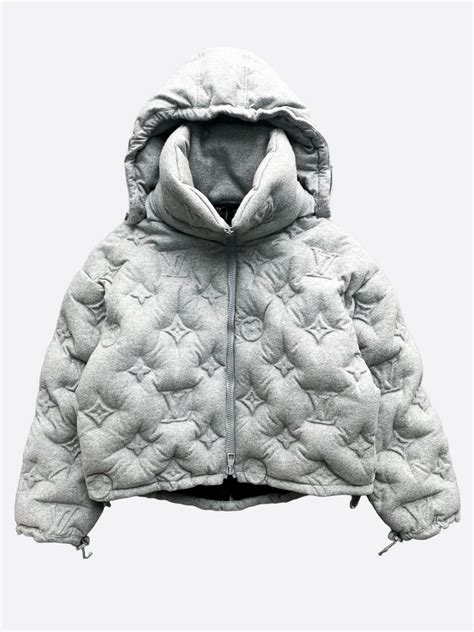 louis vuitton puffer coat|louis vuitton grey puffer jacket.